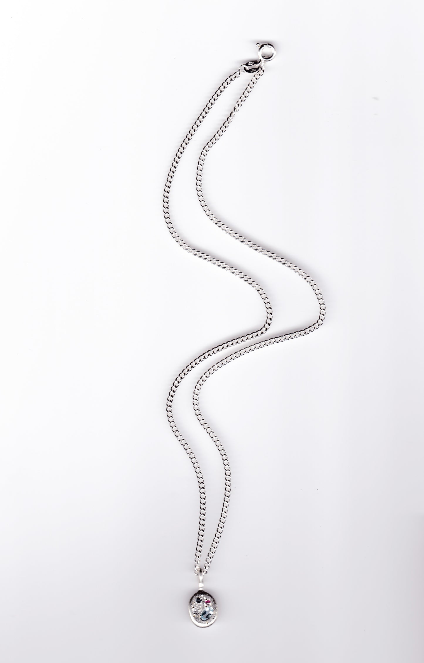 Spazio Pendant Silver