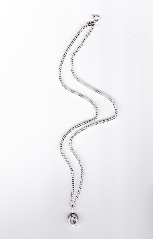 Spazio Pendant Silver