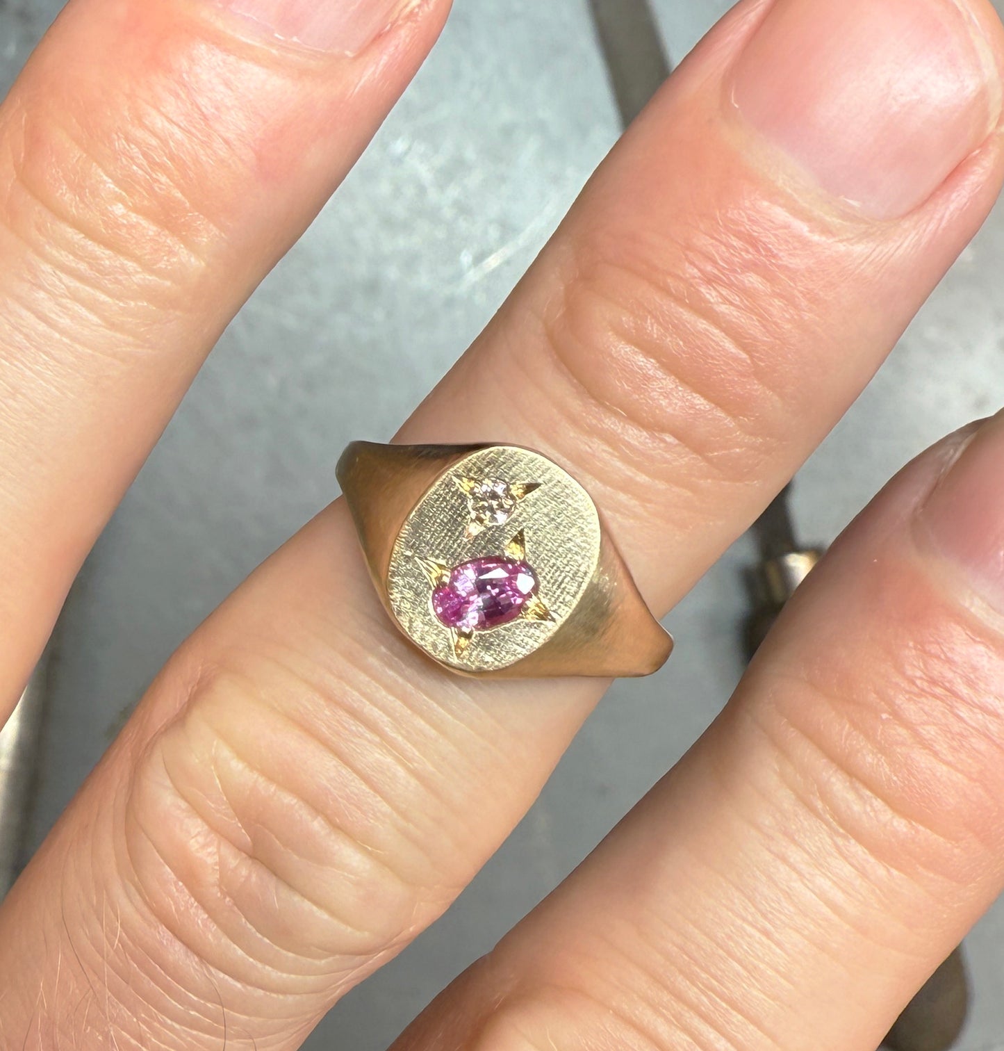 SPAZIO REF RING PINK