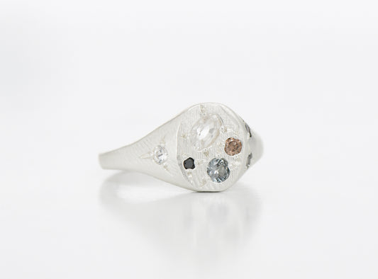 SWAMP SPAZIO RING SILVER