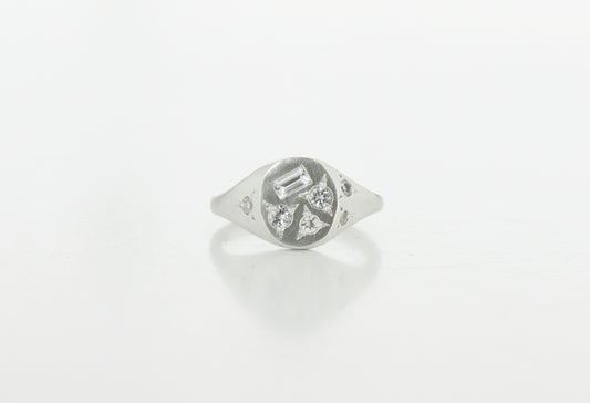 White Treasure ring