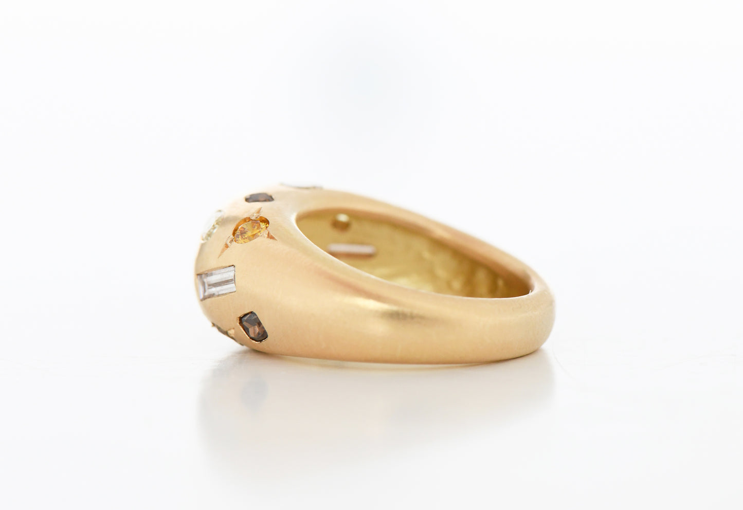 BROWN BOMBE RING