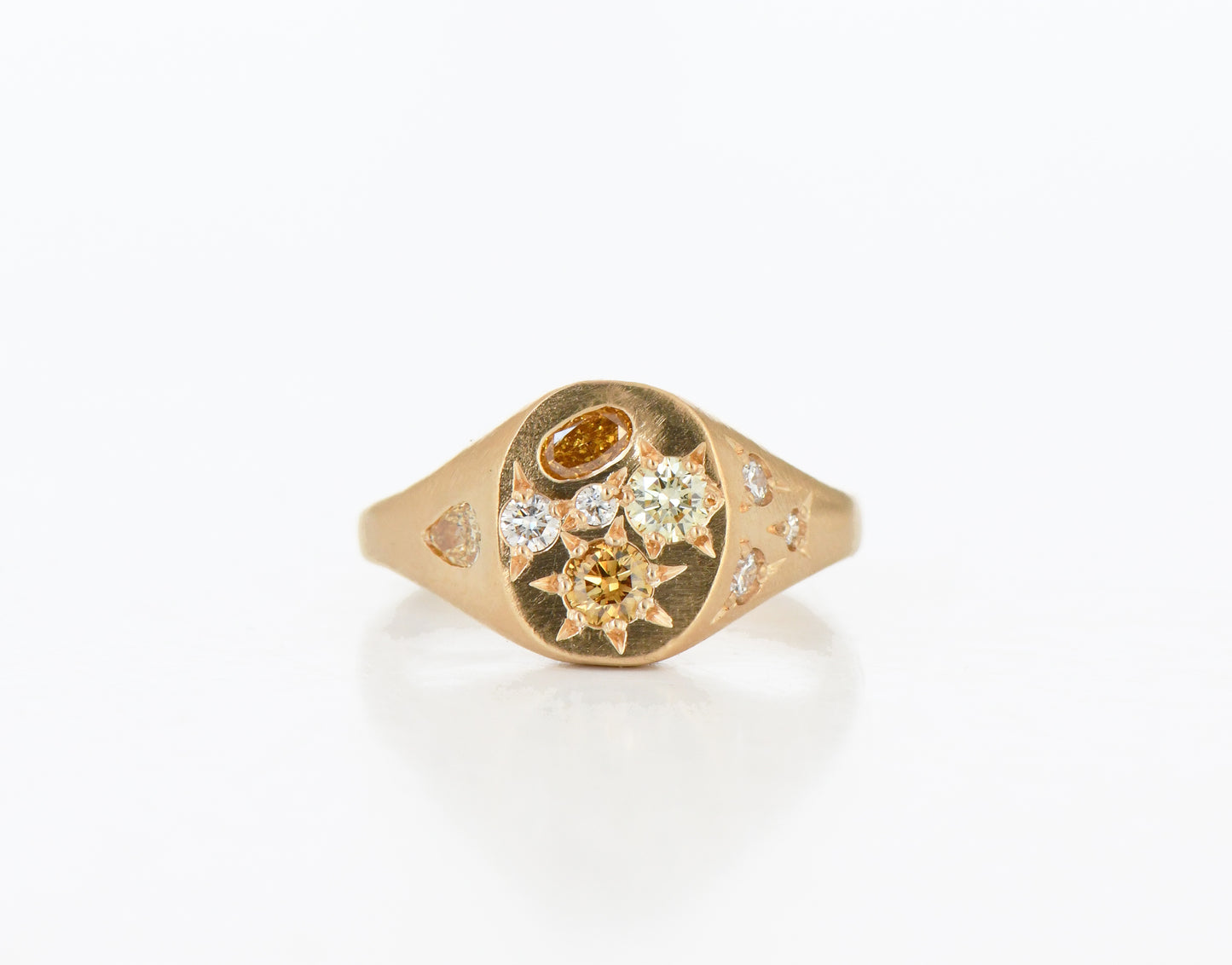 YELLOW DIAMOND SPAZIO RING