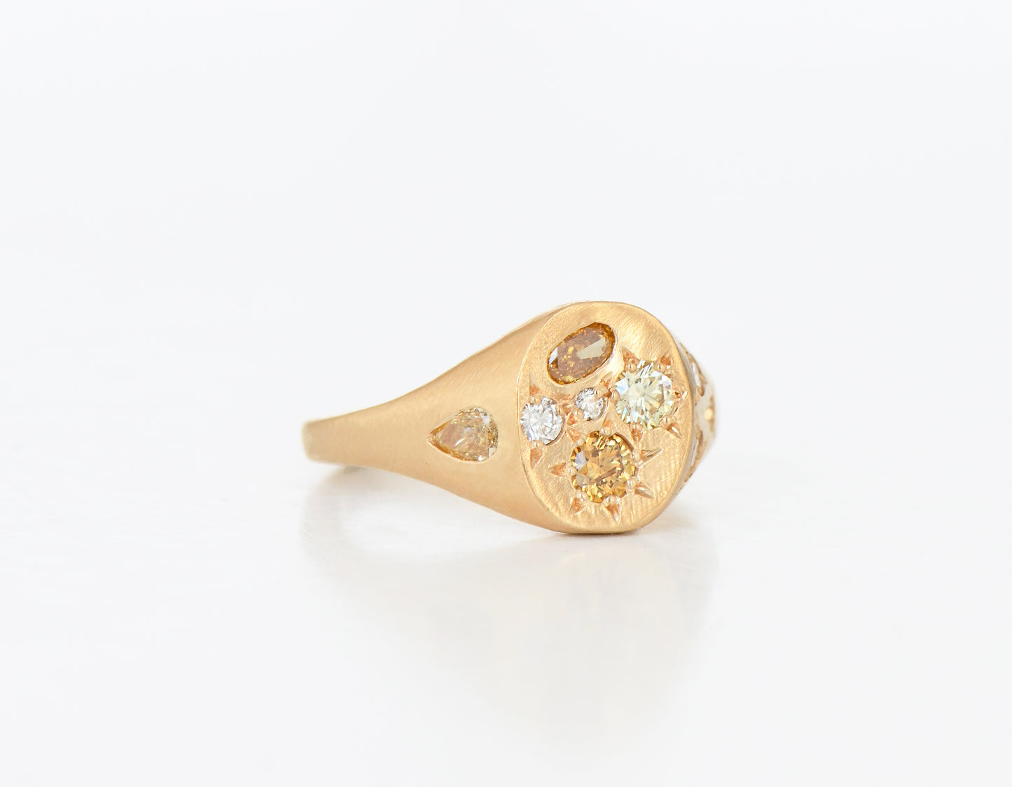 YELLOW DIAMOND SPAZIO RING