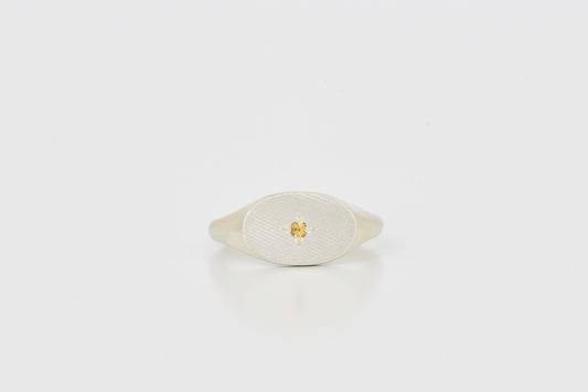 Oval simple ring