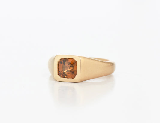 ZIRCON BLOCK RING