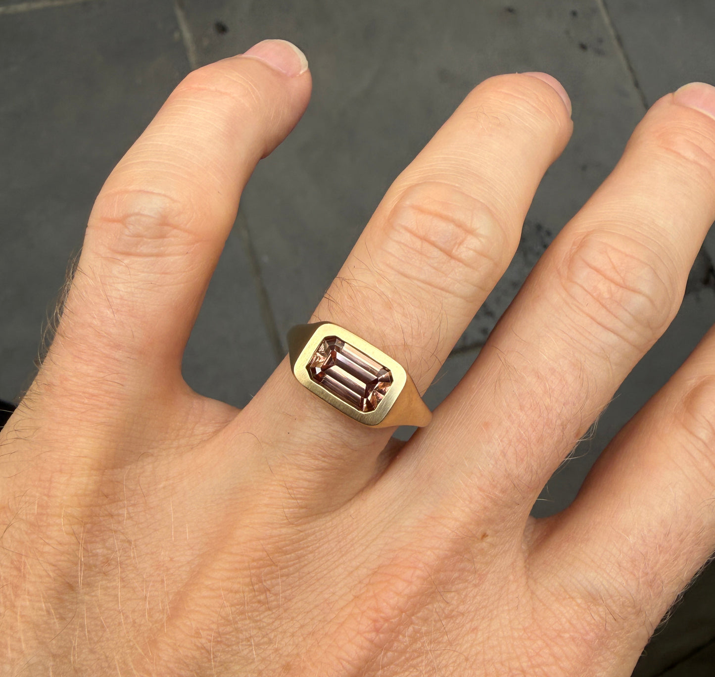 ZIRCON CUSHION RING