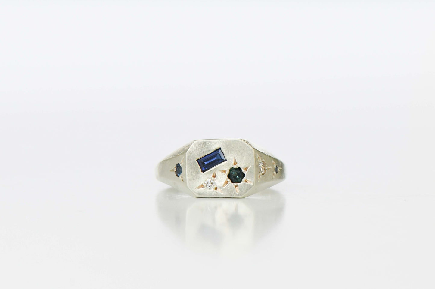BLUE DIFFICULT RING (M)