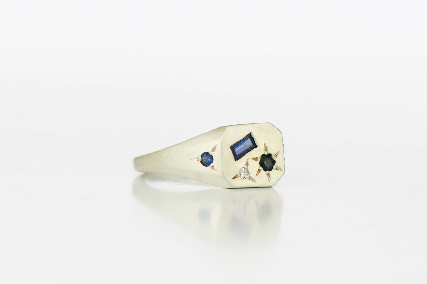BLUE DIFFICULT RING (M)