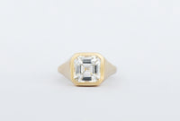 Cocktail ring asscher