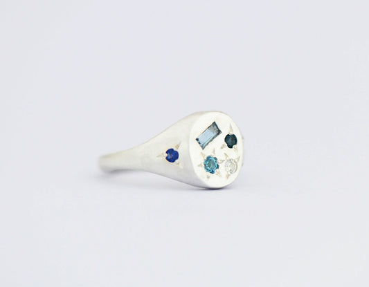 Blue Treasure ring