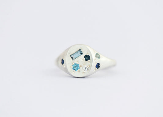 Blue Treasure ring
