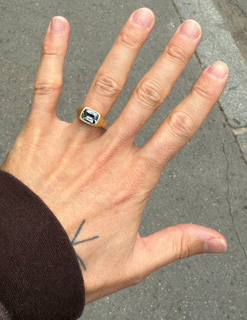 SPINEL CUSHION RING
