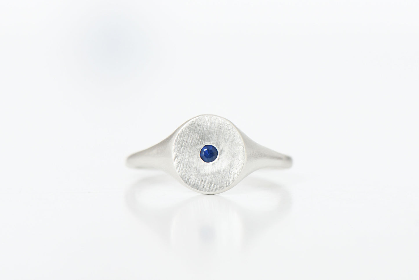 Mini Dot Ring silver (O)