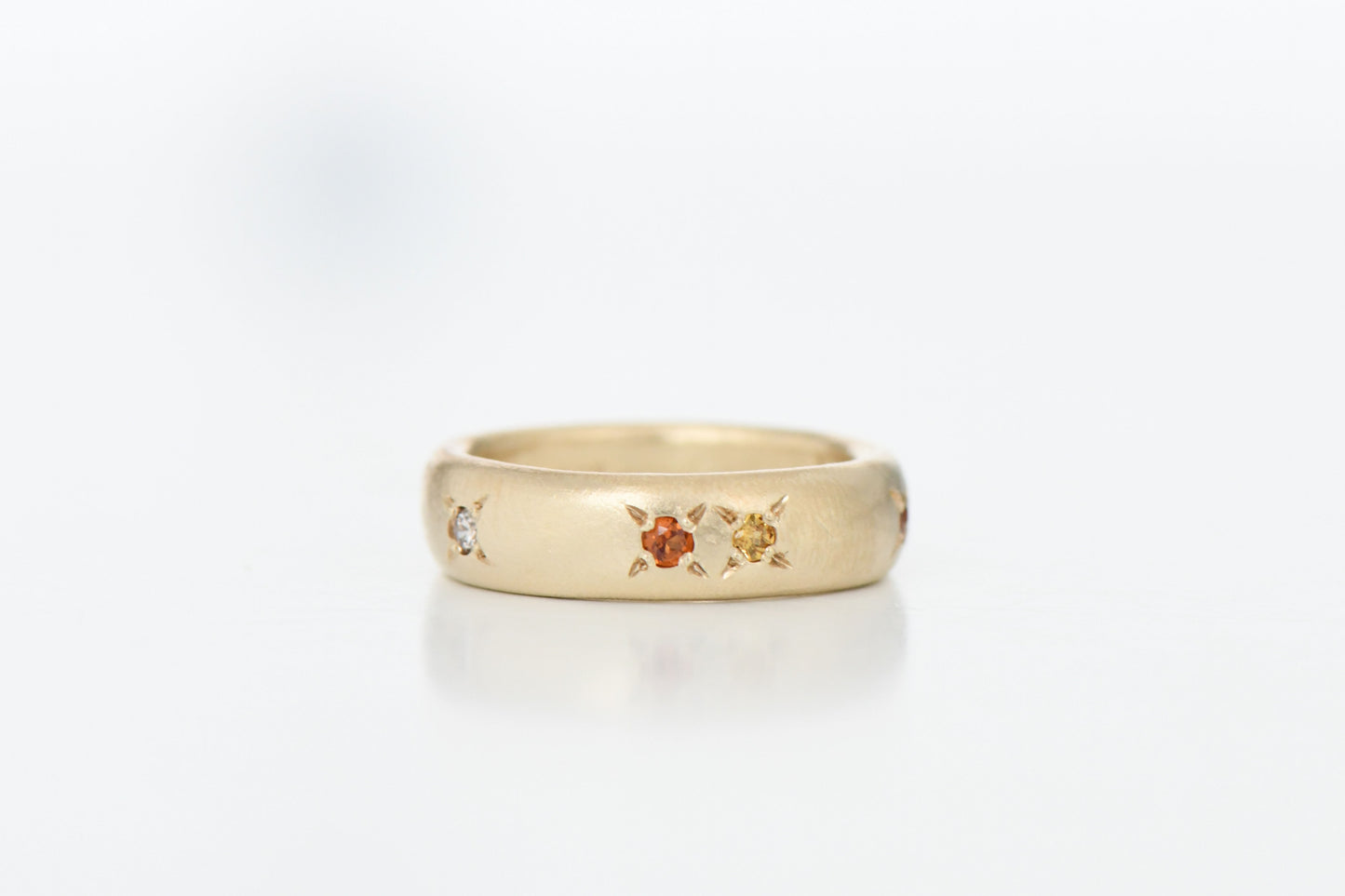 Cigar Band with Stones (K)