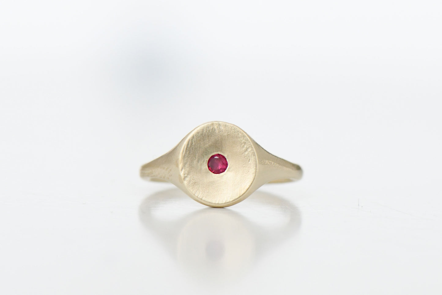 Mini Dot Ring gold (J 1/2)