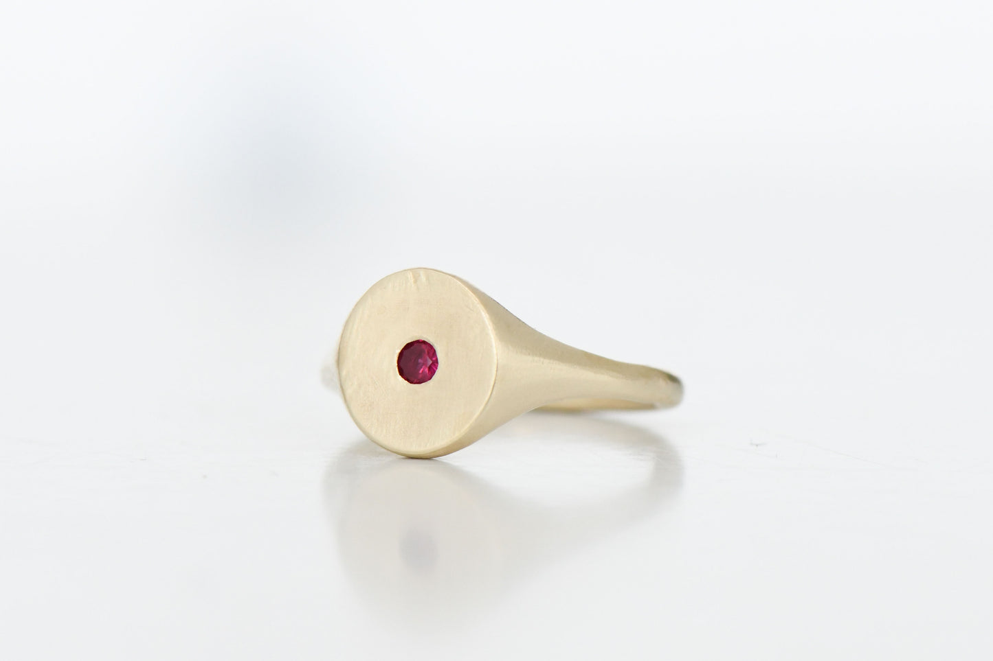 Mini Dot Ring gold (J 1/2)